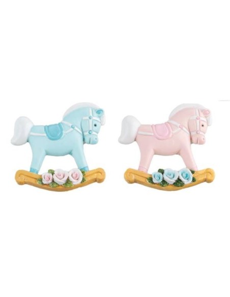 12 Magnete cavallo rosa