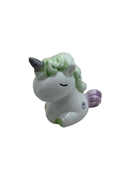 6 Statuina unicorno colorato
