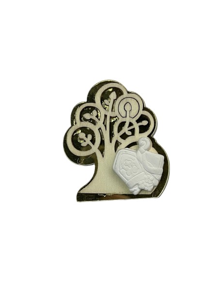 12 Magnete albero cresima oro