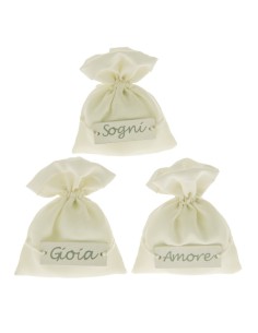 12 Sacchetti scritte assortite