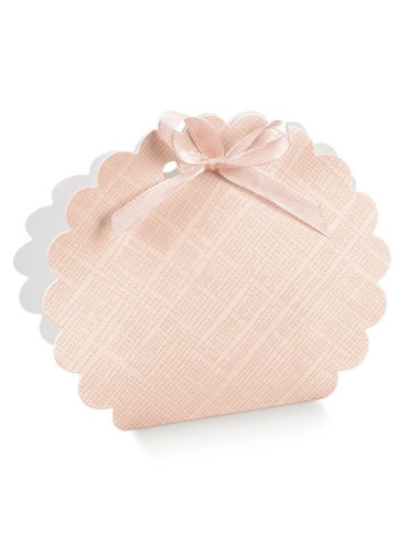 10 Scatole borsetta rosa