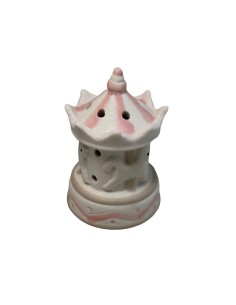 12 Giostrine  rosa con led
