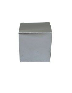 10 Scatole argento  6X6X6